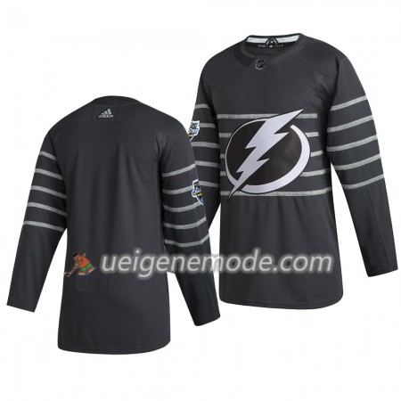 Herren Tampa Bay Lightning Trikot Blank Grau Adidas 2020 NHL All-Star Authentic